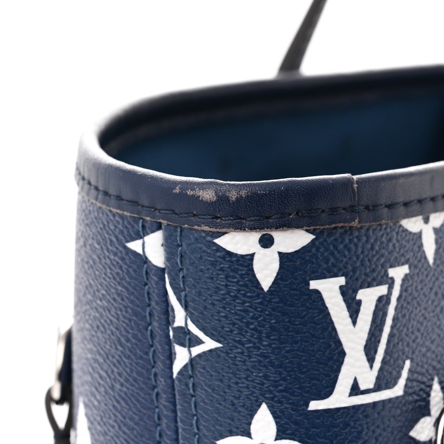 Louis Vuitton Monogram Escale Neverfull MM Blue 11 of 12