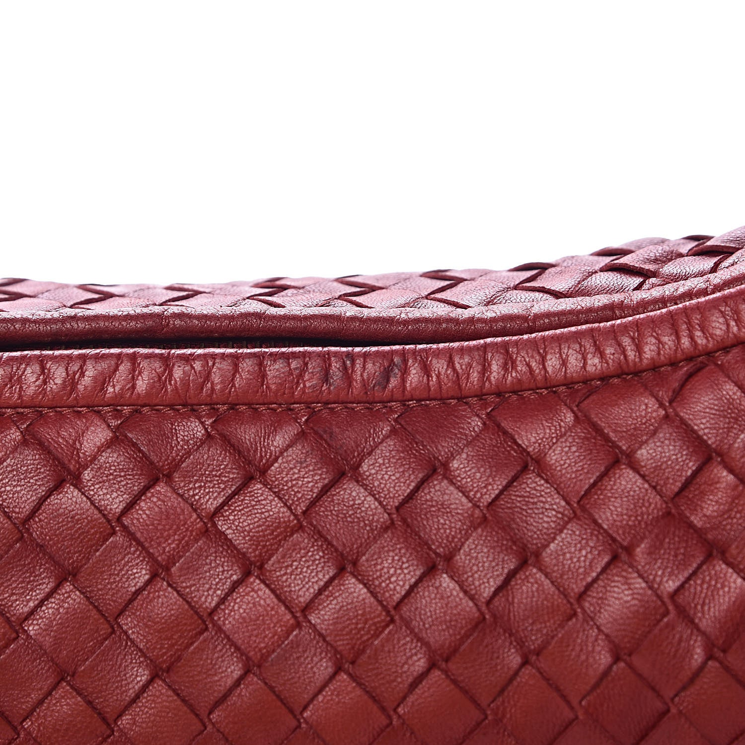 Bottega Veneta Nappa Intrecciato Medium Veneta Hobo Vermillion 12 of 13