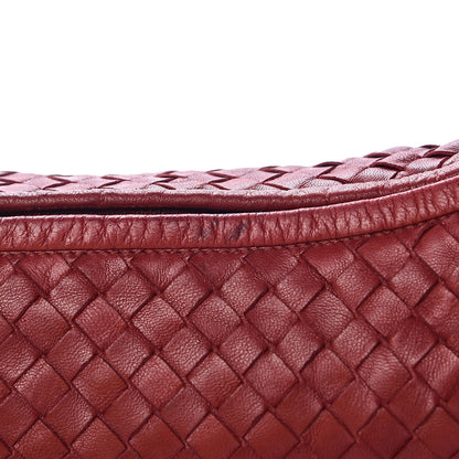 Bottega Veneta Nappa Intrecciato Medium Veneta Hobo Vermillion 12 of 13