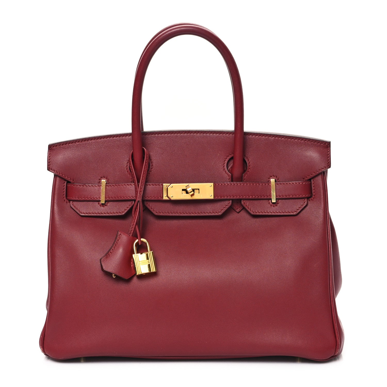Hermes Veau Jonathan Birkin 30 Rouge Vif 1 of 10