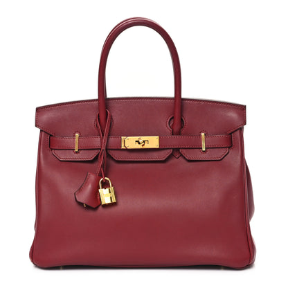 Hermes Veau Jonathan Birkin 30 Rouge Vif 1 of 10