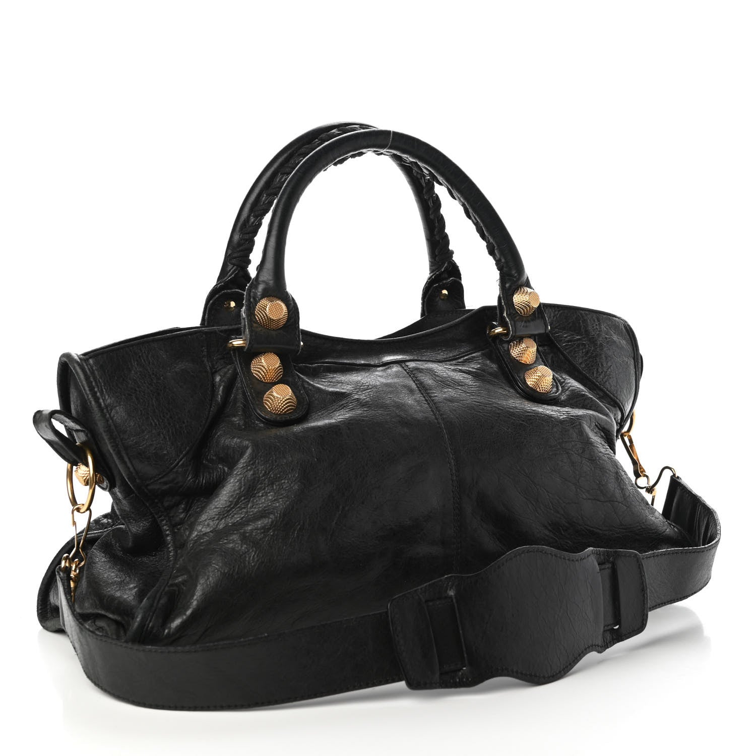 Balenciaga Agneau Giant 21 Gold Hardware Part Time Black 3 of 13