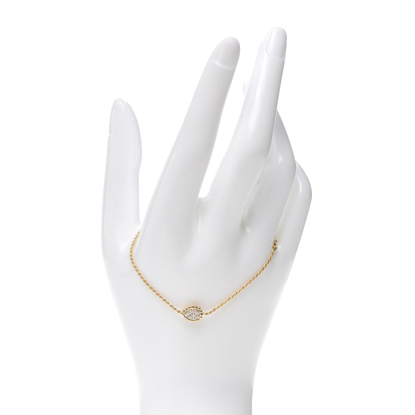 18K Yellow Gold Diamond XS Serpent Boheme Bracelet