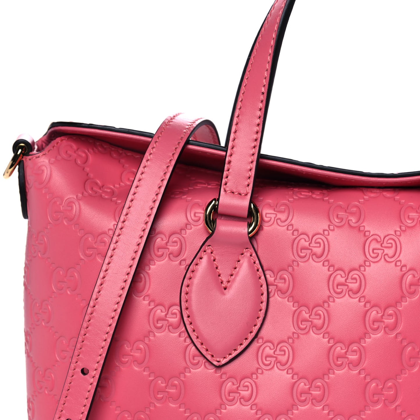 Guccissima Linea A Foldover Tote Flush