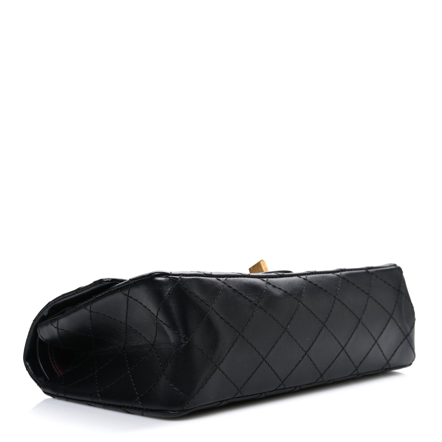 Chanel Aged Calfskin Quilted 2.55 Reissue 225 Flap Black 4 of 10