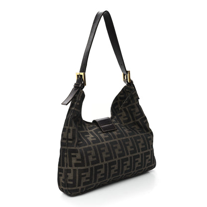 Fendi Zucca Hobo Tobacco 3 of 11