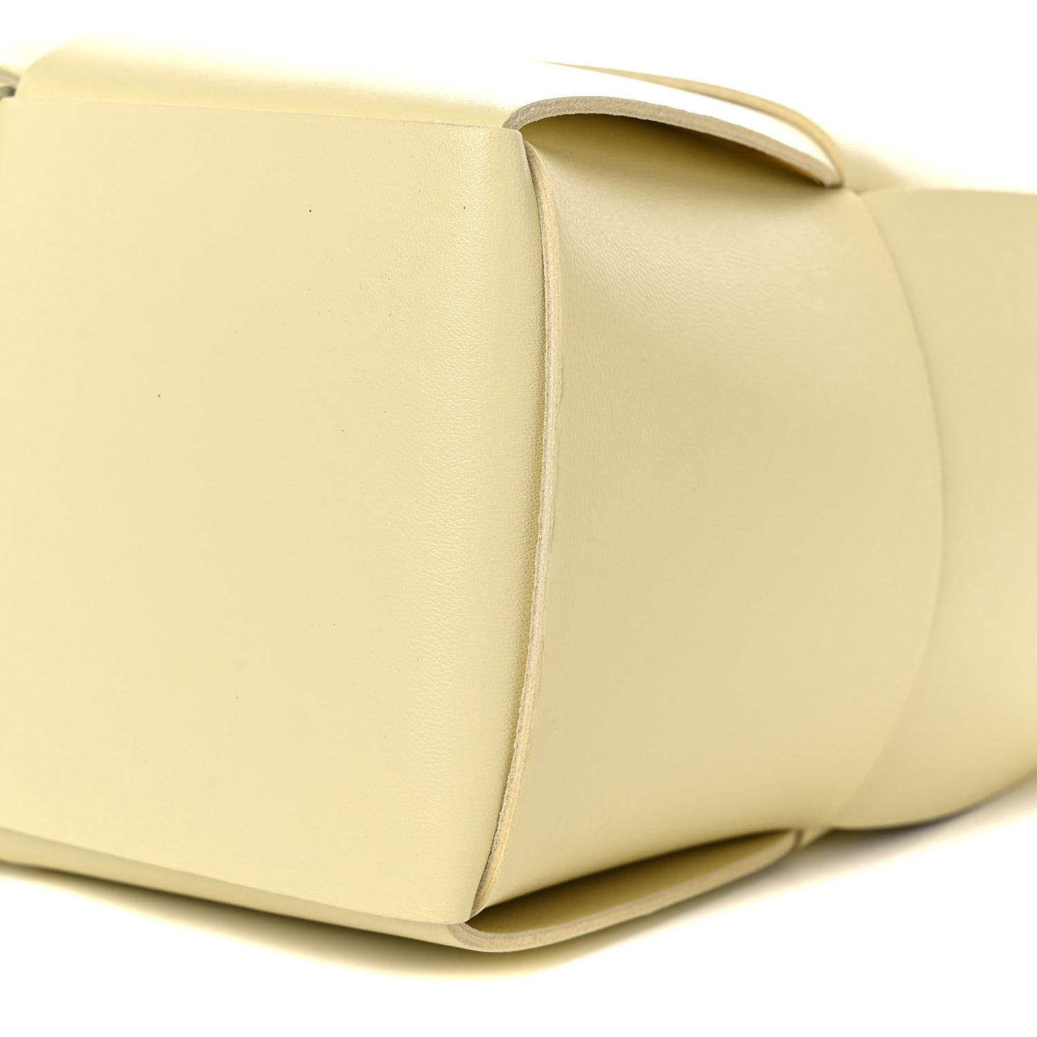 Bottega Veneta Grained Calfskin Intrecciato Small Arco Tote Ice Cream 11 of 14