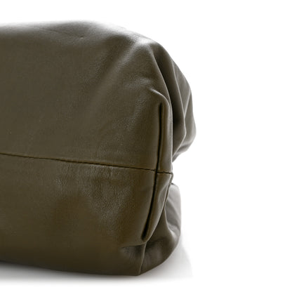 Bottega Veneta Smooth Butter Calf The Pouch Oversized Clutch Mud 10 of 10