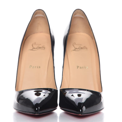 Christian Louboutin Patent Pigalle 120 Pumps 38.5 Black 2 of 9