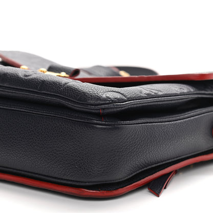 Louis Vuitton Empreinte Pochette Metis Marine Rouge 9 of 10