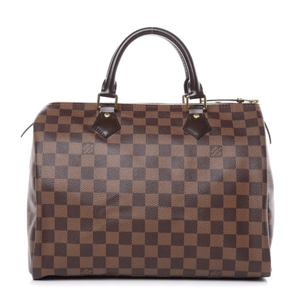 Louis Vuitton Damier Ebene Speedy 30 1 of 10