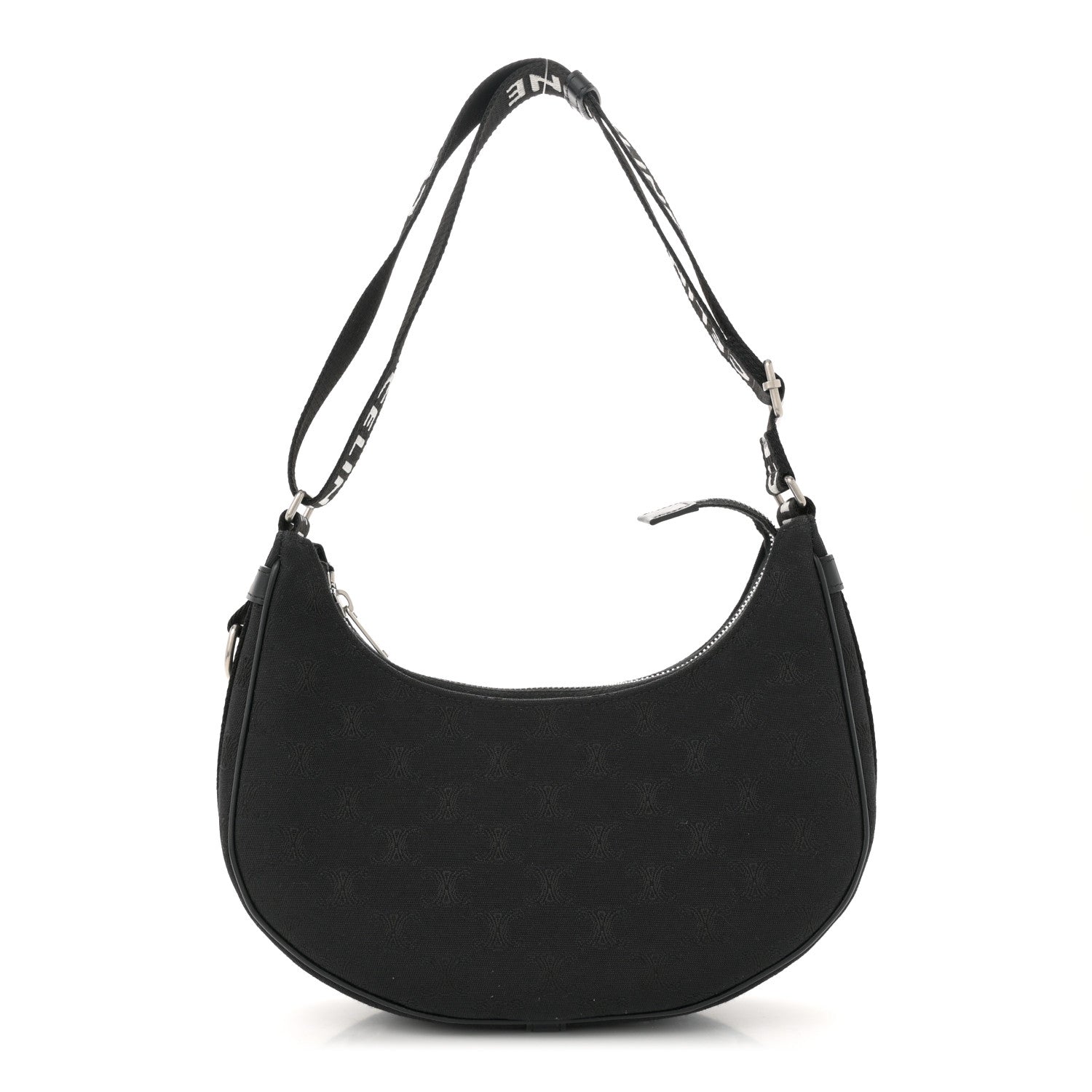 Celine Nylon Ava Shoulder Bag Black 1 of 10