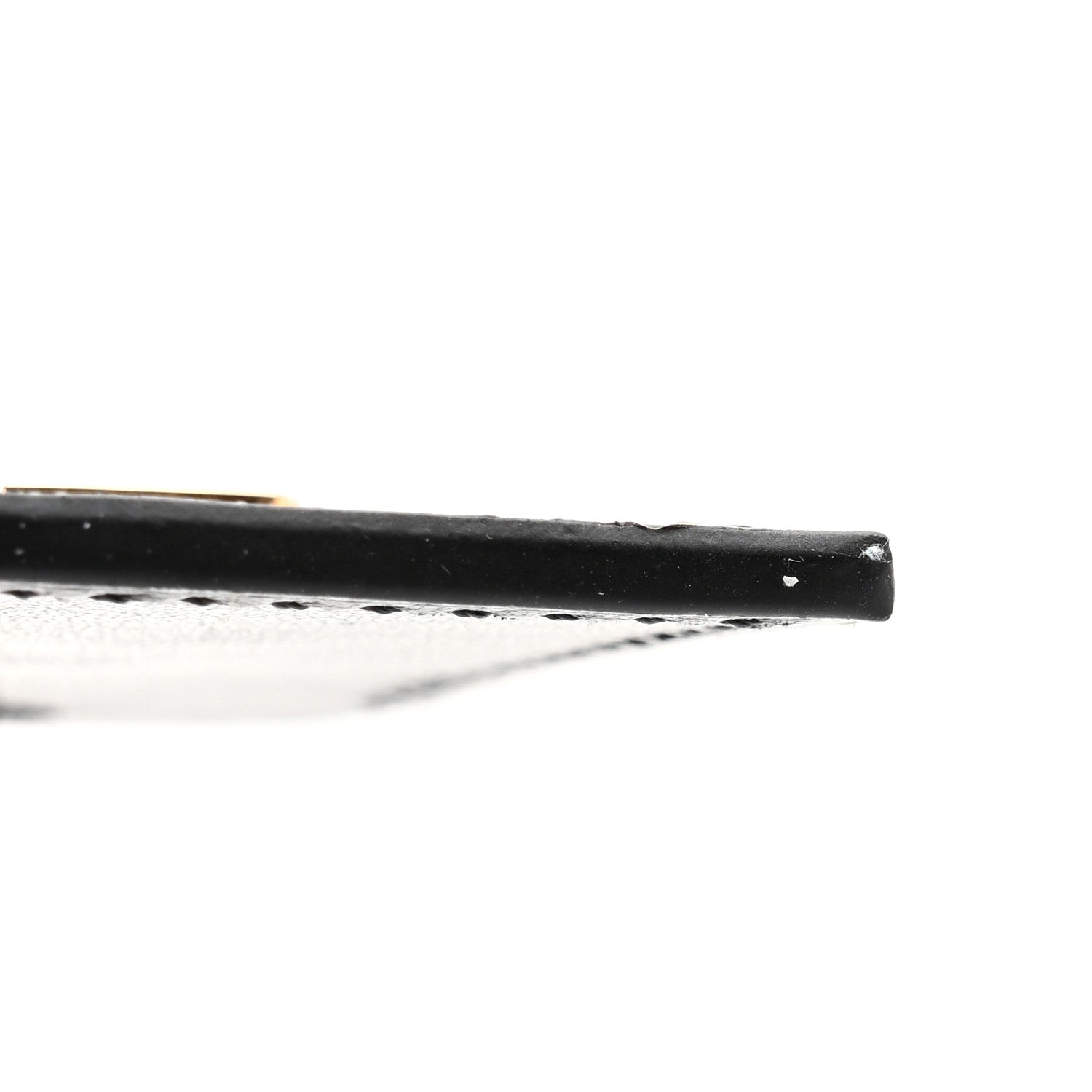 Louis Vuitton Calfskin City Steamer Luggage Tag Black 4 of 4