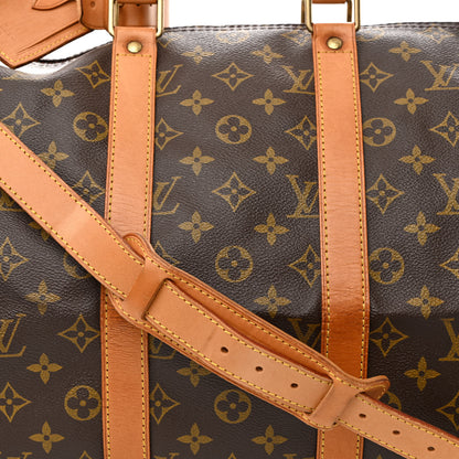 Louis Vuitton Monogram Keepall Bandouliere 45 8 of 13