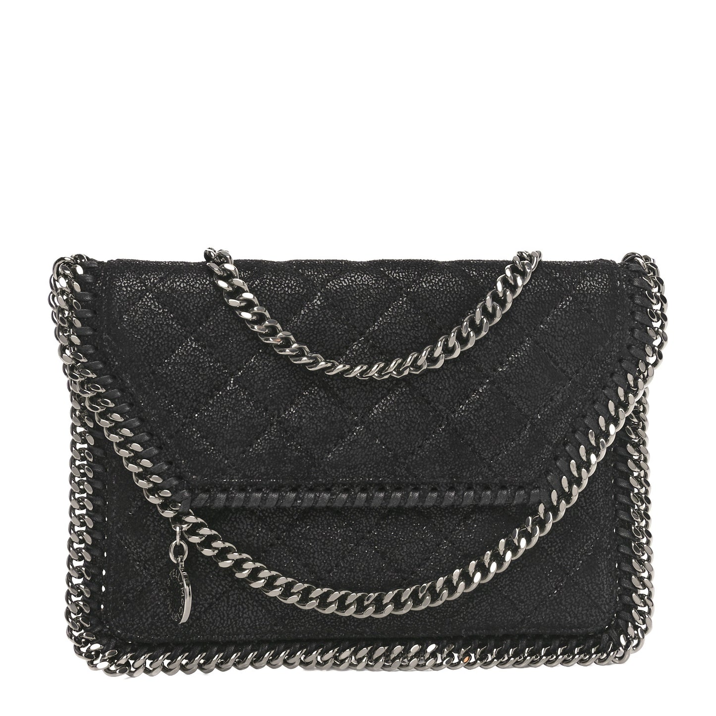 Shaggy Deer Falabella Mini Crossbody Bag Black