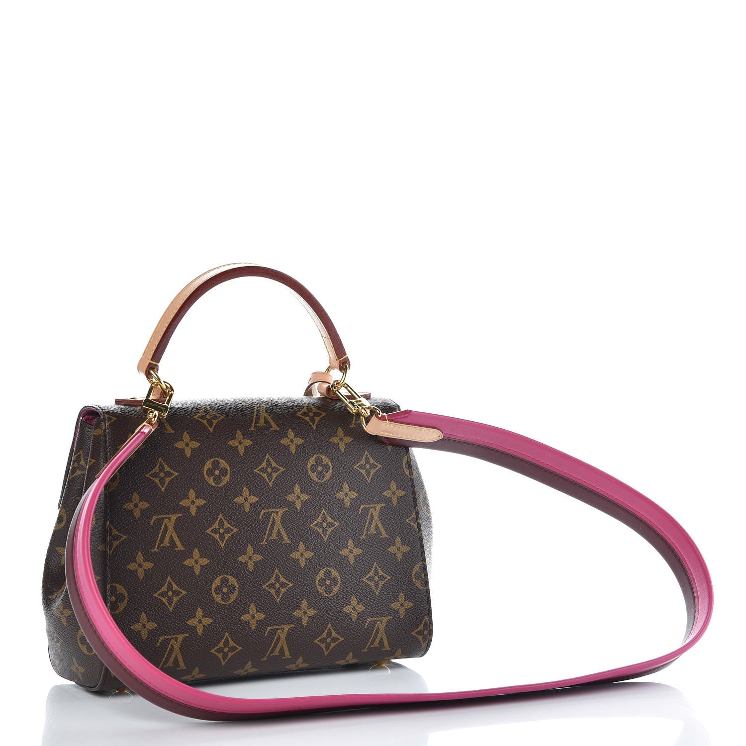 Louis Vuitton Monogram Cluny BB Pink 3 of 7