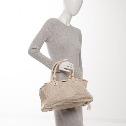 Louis Vuitton Mini Lin Trapeze GM Beige 2 of 9