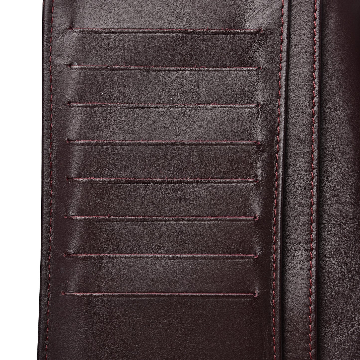 Aged Calfskin Quilted Reissue Yen Wallet Black