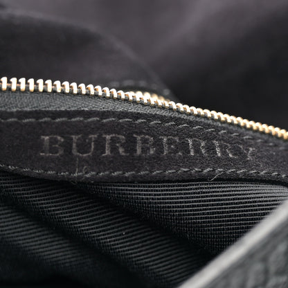 Burberry Signature Grain Large Mildenhall Shoulder Bag Black 6 of 12