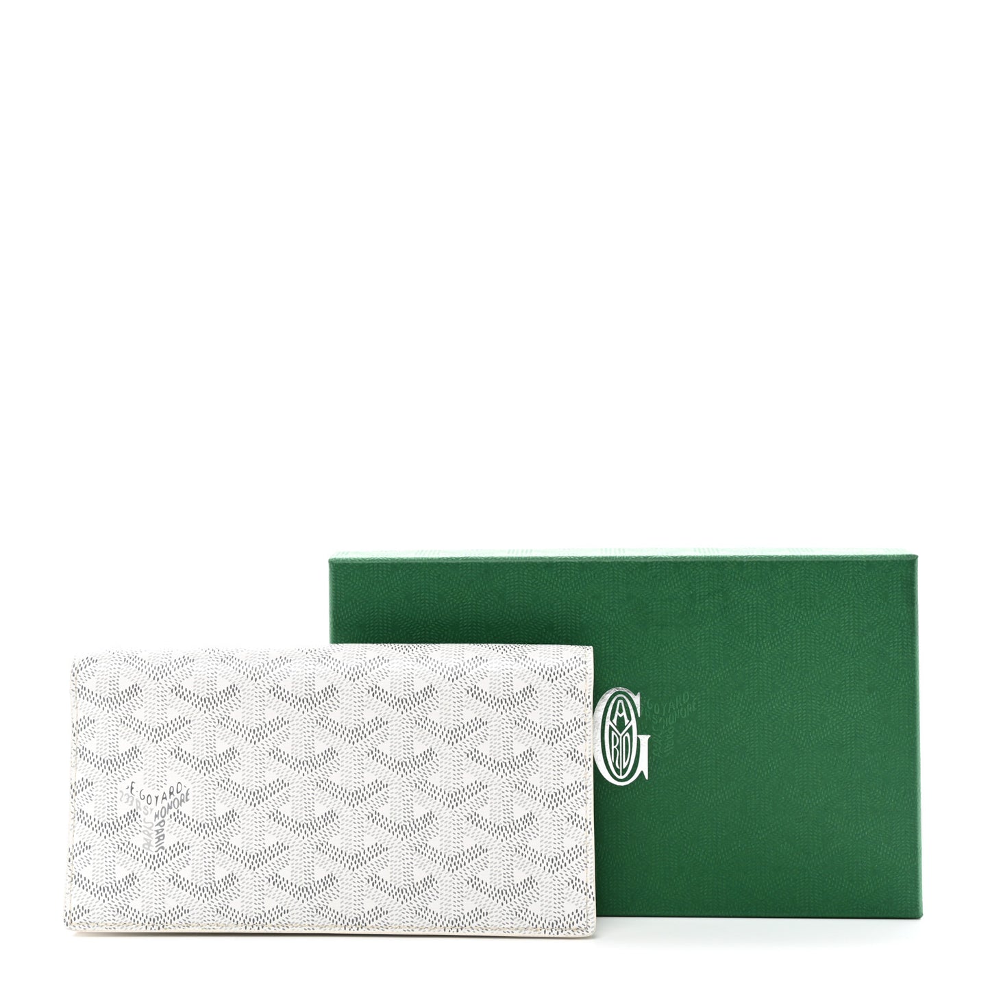 Goyardine Richelieu Wallet White