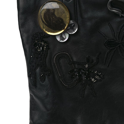 Marc Jacobs Calfskin Large Wingman Badges Shopping Tote Black 12 of 12