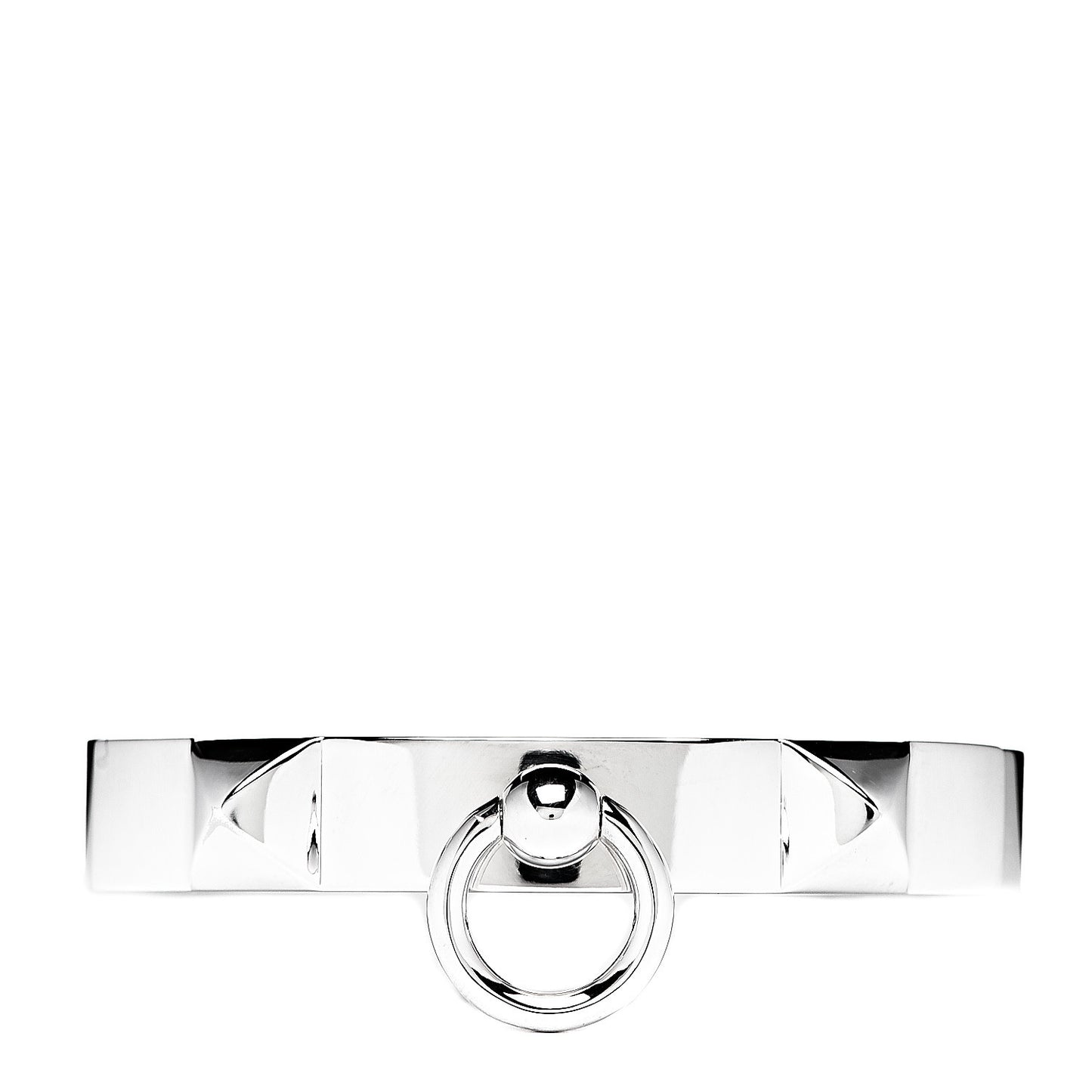 Sterling Silver PM Collier De Chien Bracelet SH
