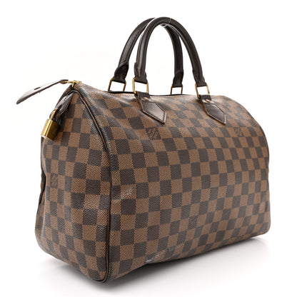 Louis Vuitton Damier Ebene Speedy 30 3 of 15