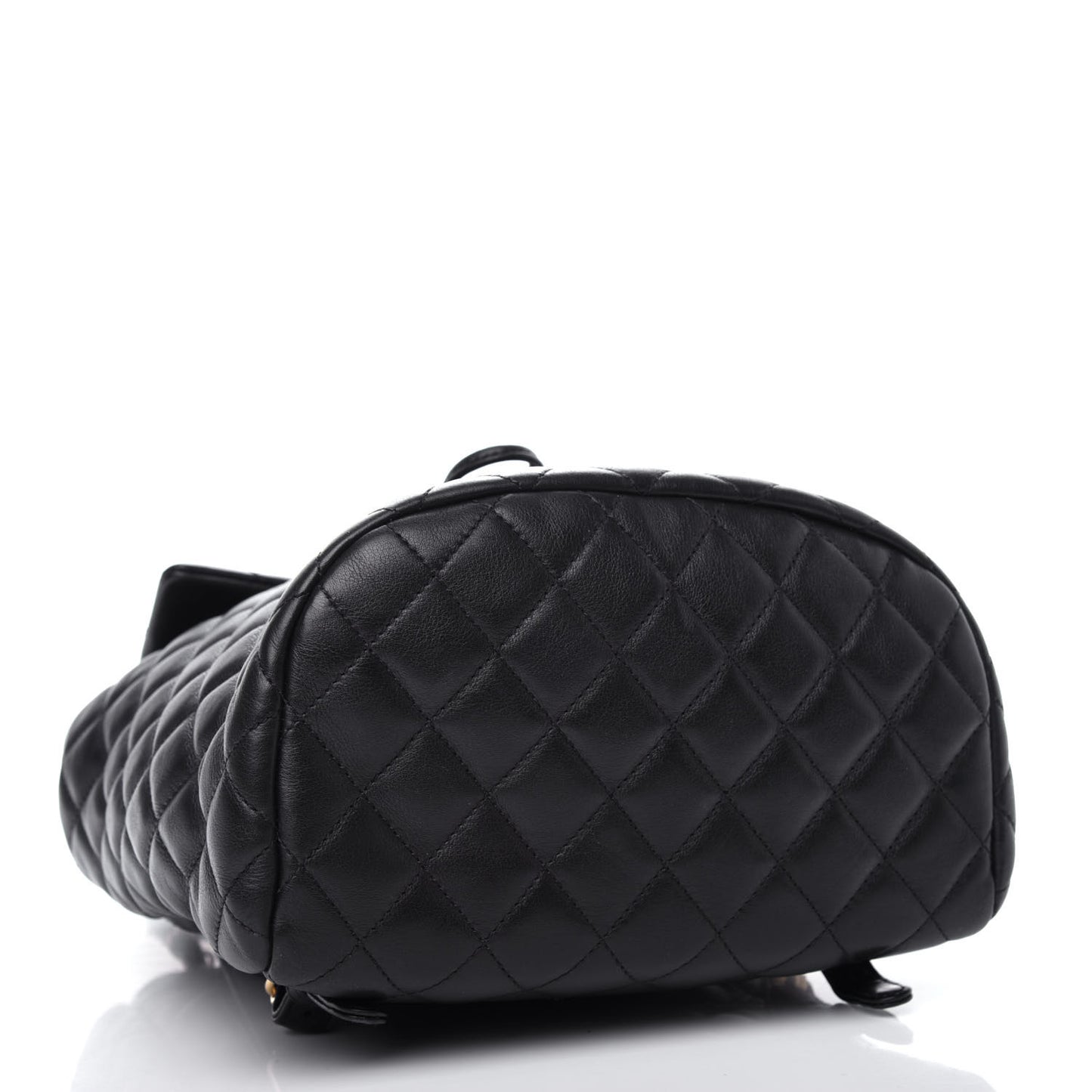 Calfskin Quilted Small Urban Spirit Backpack Black