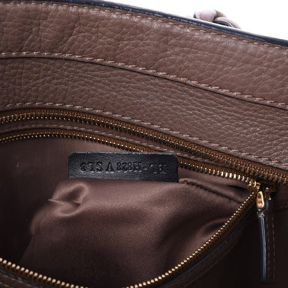 Valentino Garavani Grained Calfskin To Be Cool Tote Dark Noisette 8 of 10