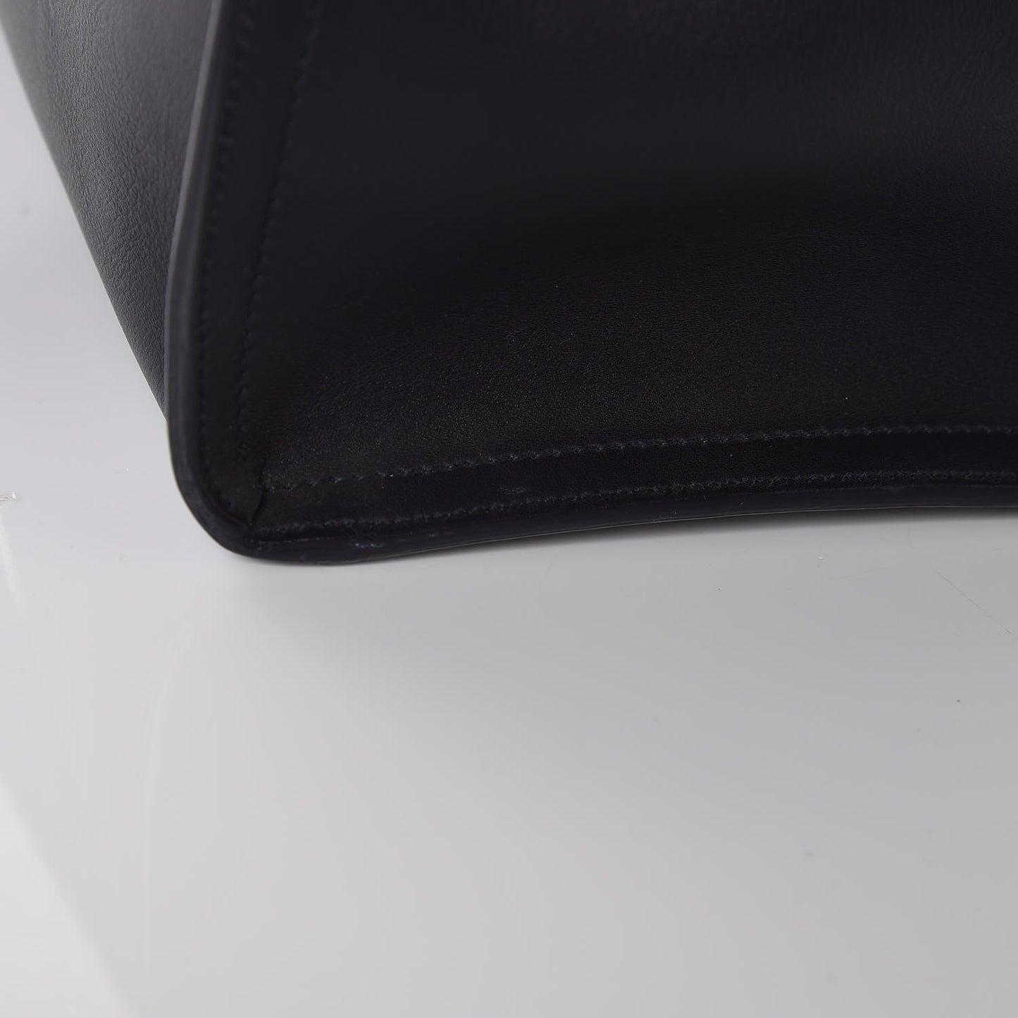 Calfskin Small Classic Y Cabas Navy Blue