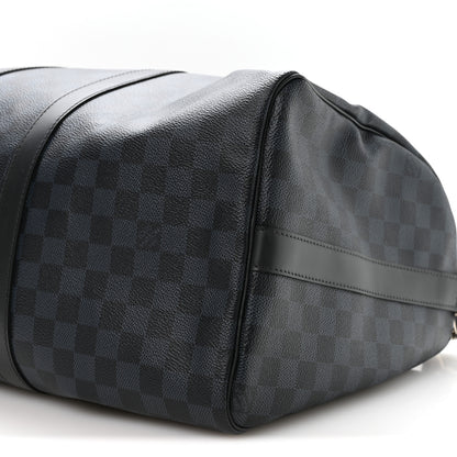 Louis Vuitton Damier Cobalt Keepall Bandouliere 45 9 of 10
