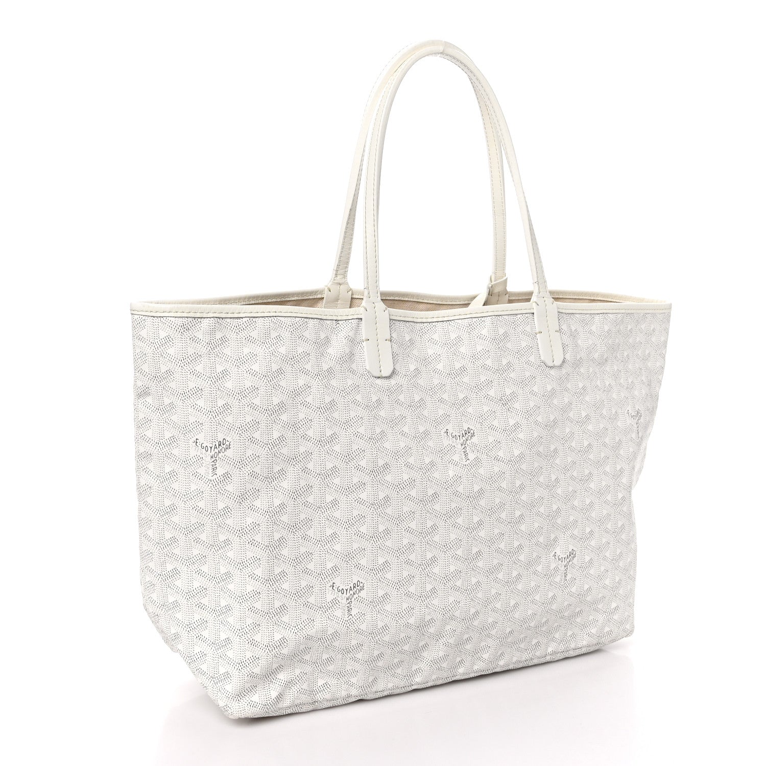 Goyard Goyardine Saint Louis PM White 4 of 13