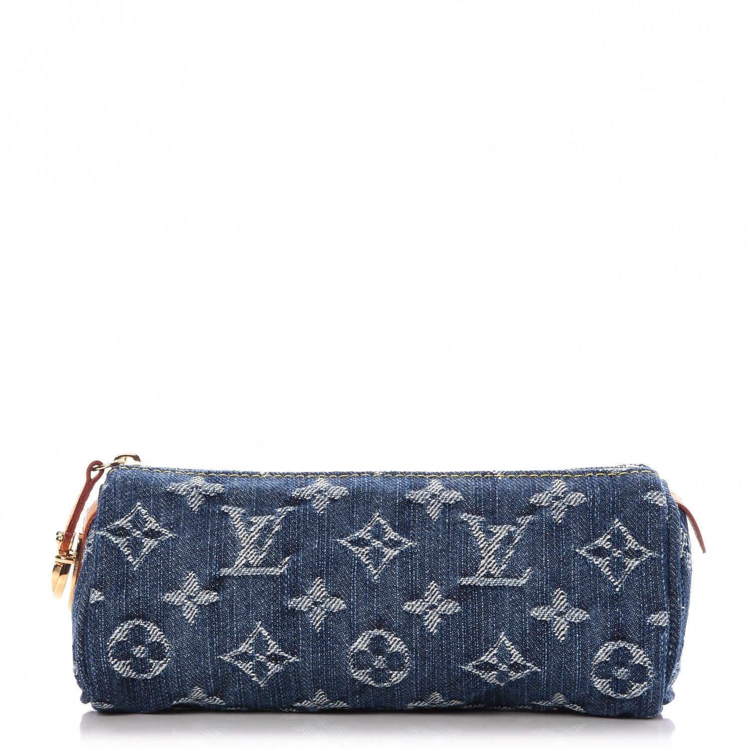 Louis Vuitton Denim Speedy GM Pochette Case 1 of 6