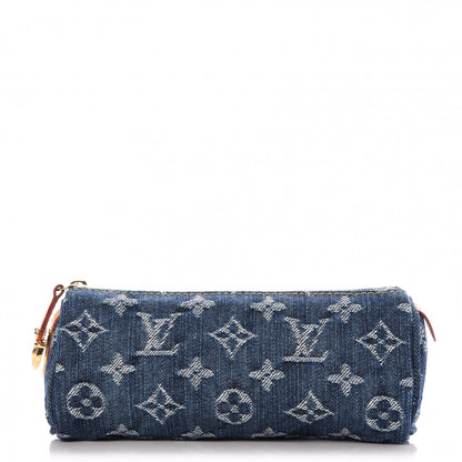Louis Vuitton Denim Speedy GM Pochette Case 1 of 6