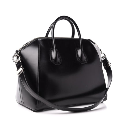 Givenchy Shiny Lord Calfskin Medium Antigona Black 4 of 11