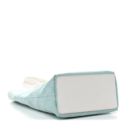 Gucci Monogram Small Bucket Tote Turquoise 4 of 18
