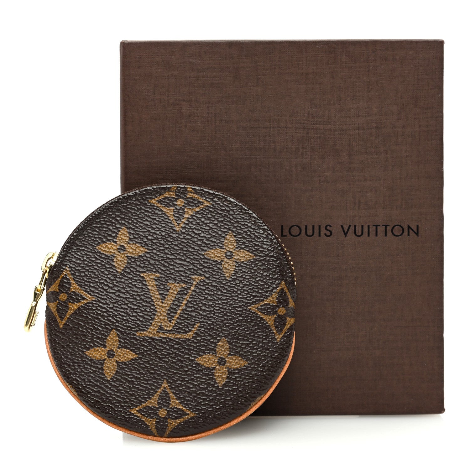 Louis Vuitton Monogram Round Coin Purse 7 of 7