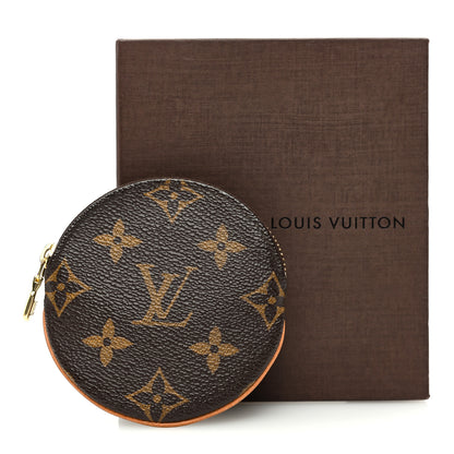 Louis Vuitton Monogram Round Coin Purse 7 of 7