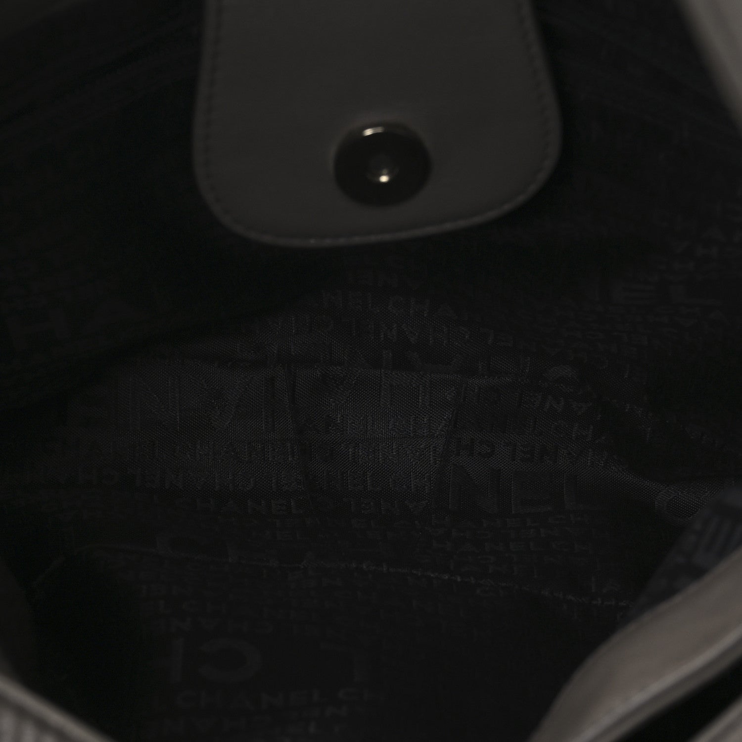 Chanel Lambskin Chain Hobo Grey 5 of 10