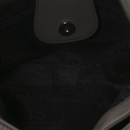 Chanel Lambskin Chain Hobo Grey 5 of 10