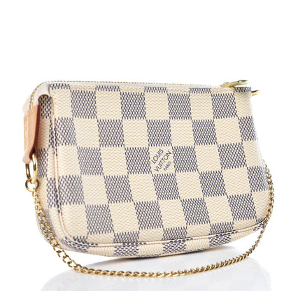 Louis Vuitton Damier Azur Mini Pochette Accessories 3 of 7