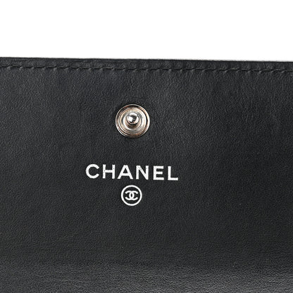 Chanel Caviar Timeless CC Large Gusset Flap Wallet Black 6 of 13