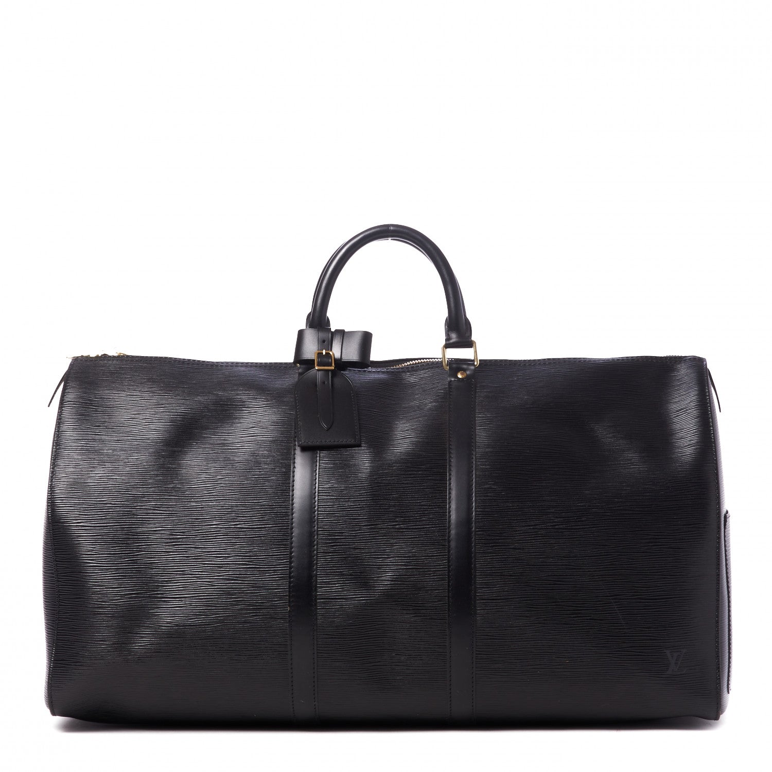 Louis Vuitton Epi Keepall 55 Black 1 of 10