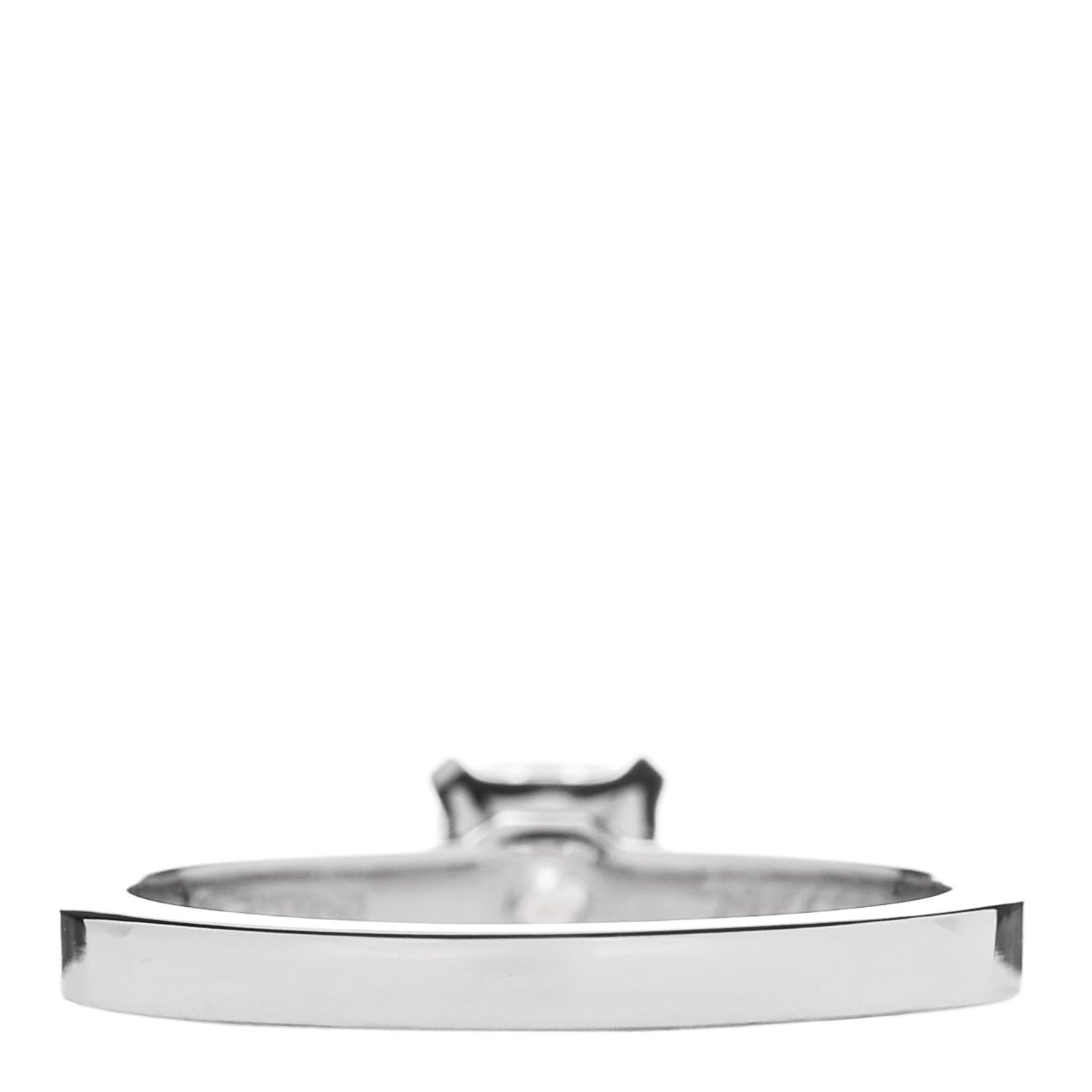 Tiffany Platinum Diamond 0.43ct Novo Princess-Cut Engagement Ring 48 4.5 4 of 7