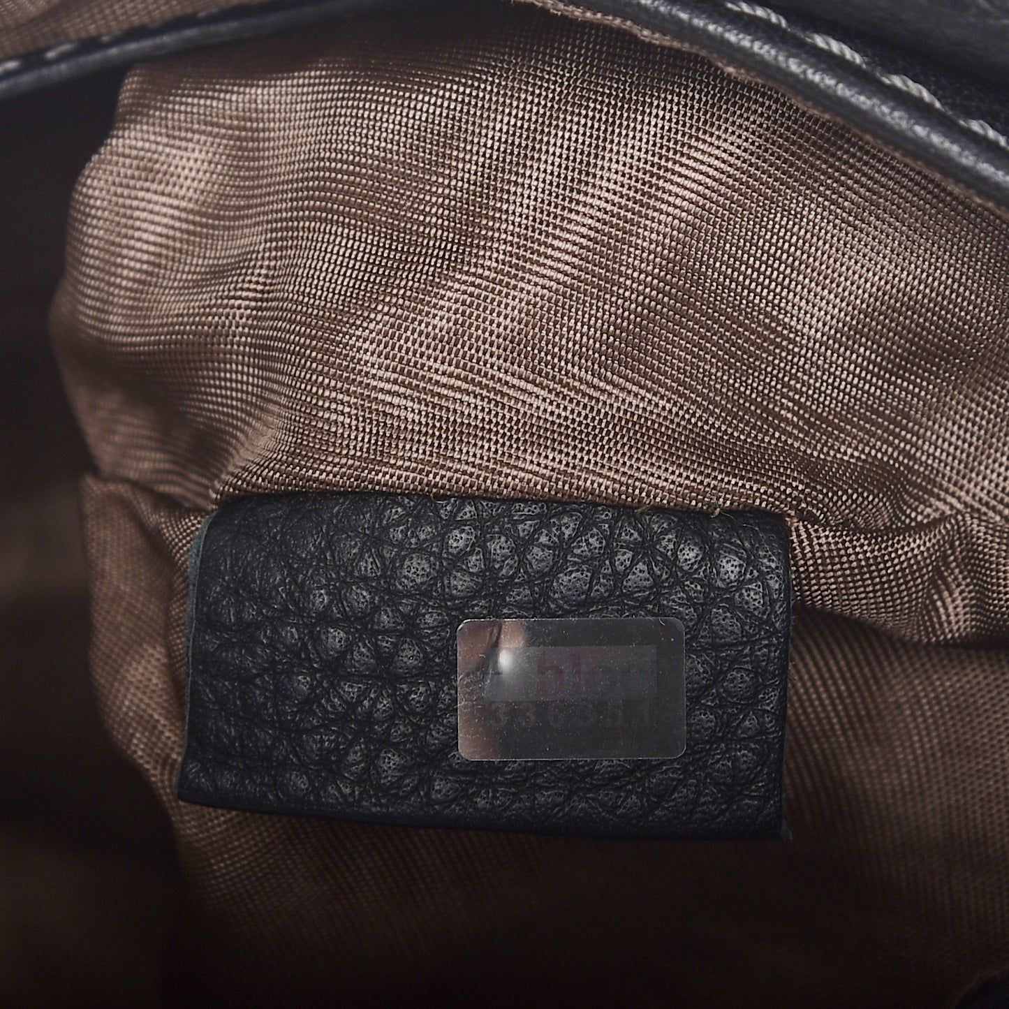 Calfskin Marcie Pochette Crossbody Bag Black