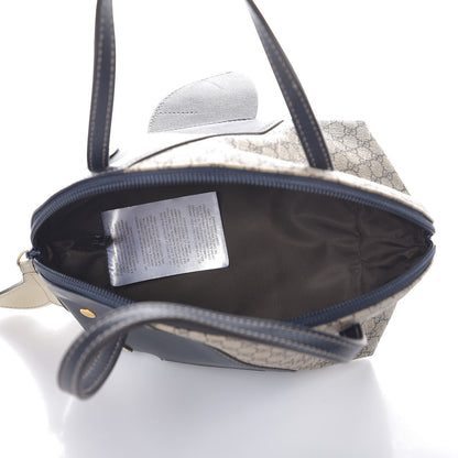 Gucci GG Supreme Monogram Children's Zoo Whale Mini Bag Navy 5 of 7