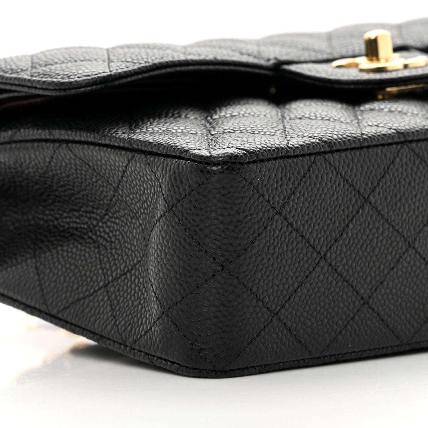 Chanel Caviar Quilted Small Double Flap Black 9 of 17