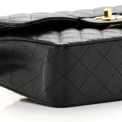 Chanel Caviar Quilted Small Double Flap Black 9 of 17