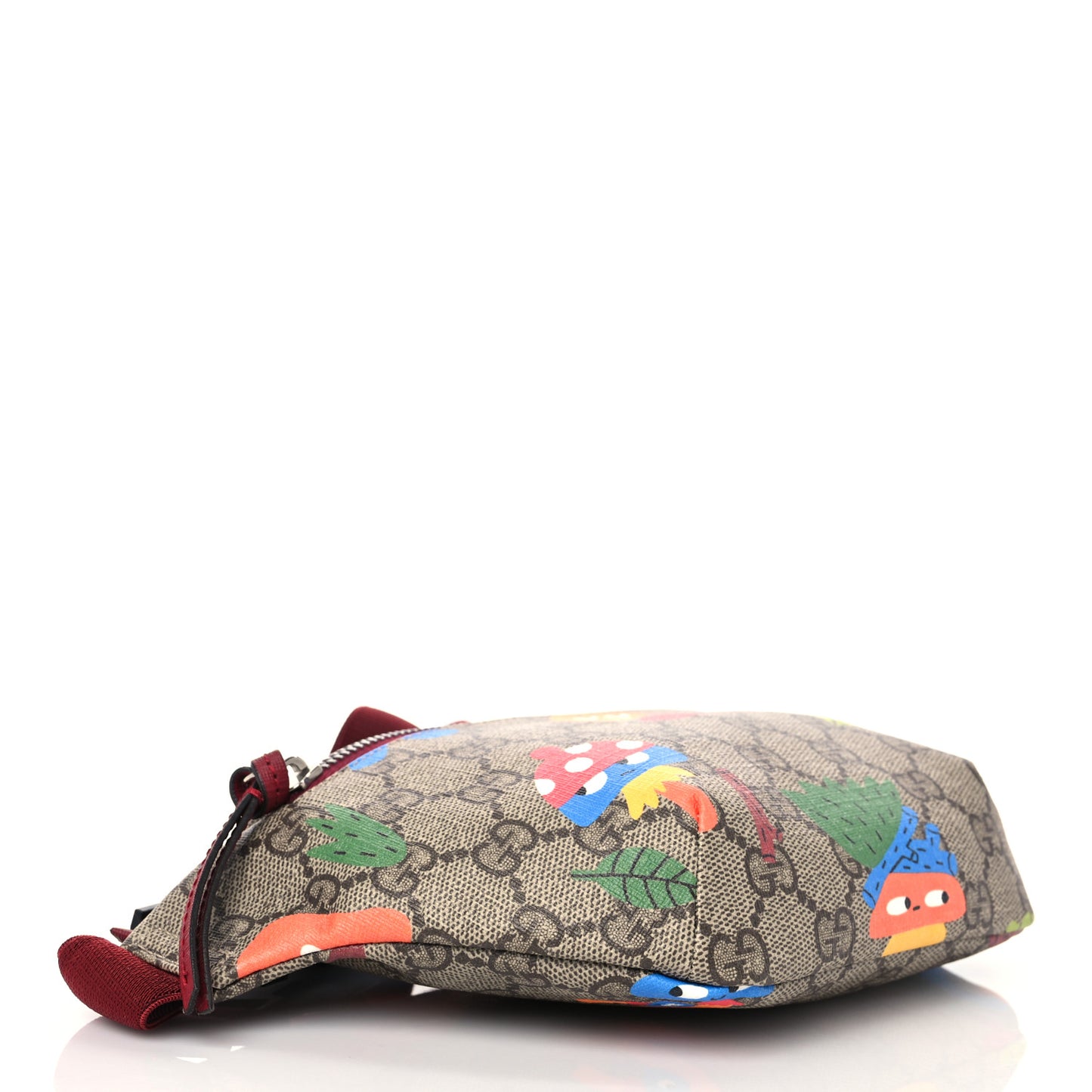 Soft GG Supreme Monogram Dancing Woodland Childrens Belt Bag Beige Ebony Multicolor