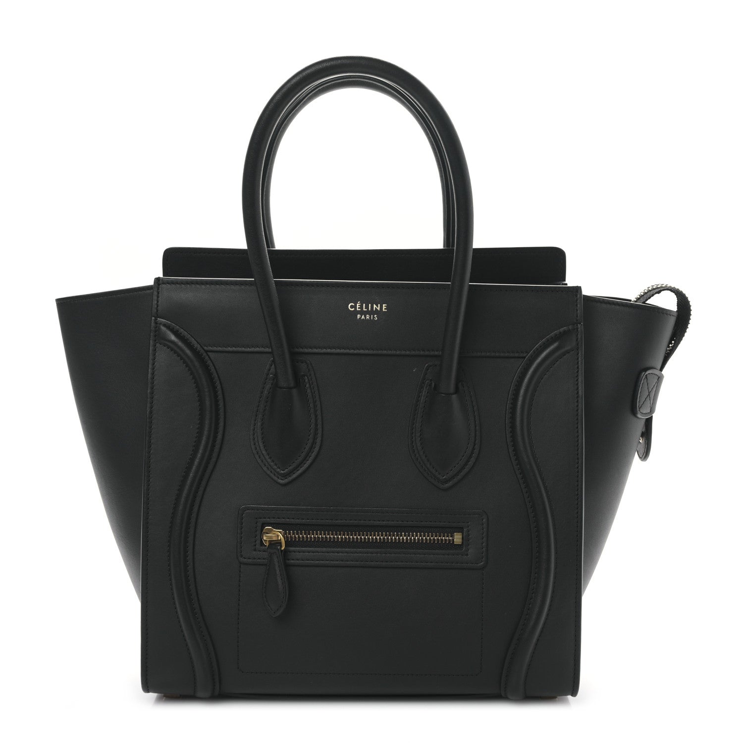 Celine Smooth Calfskin Micro Luggage Black 1 of 8